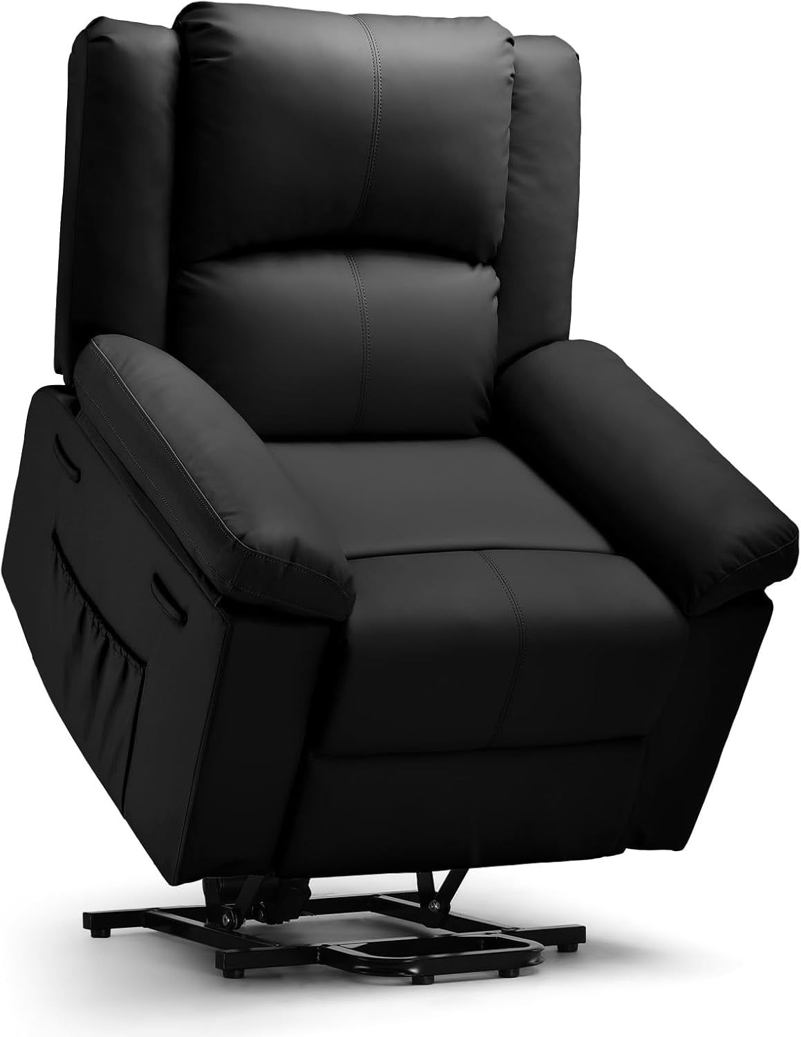 Power Lift Recliner for Elderly, Lift Chair with Heat and Massage,Pu