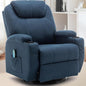 Recliner Chair, Rocking Chair with Massage and Heat, 360° Swivel