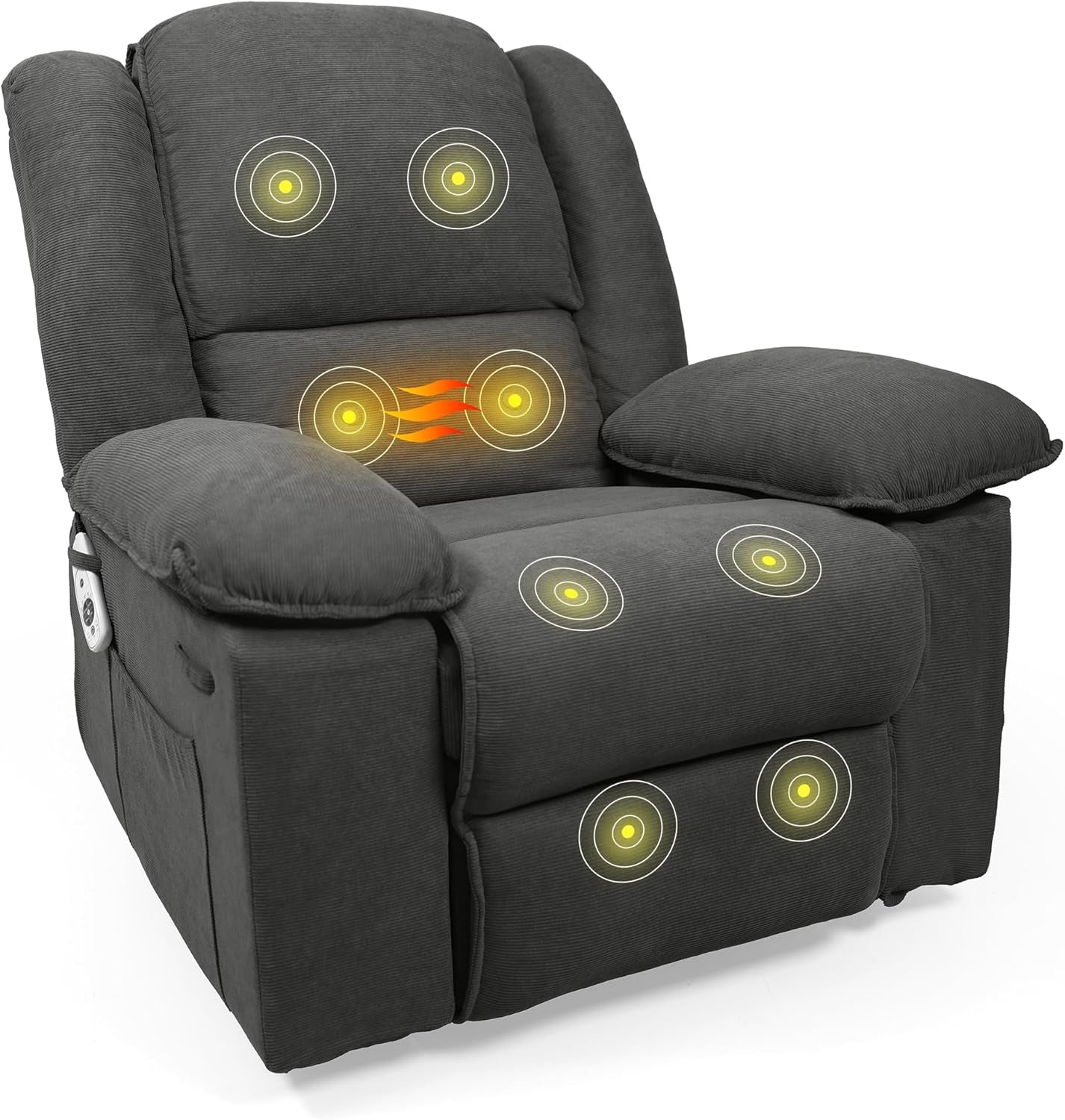 XRC2 Swivel Rocker Recliner Chair for Adults - Massage Reclining Chair