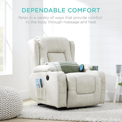PU Leather Electric Power Lift Chair, Recliner Massage Chair,