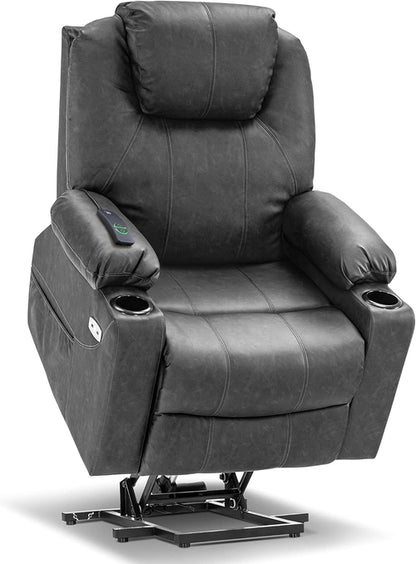Electric Power Lift Recliner Chair Sofa with Massage and Heat for