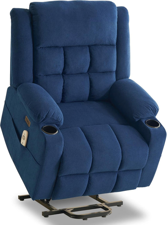 Power Lift Chair Recliners for Elderly with Heat and Massage,