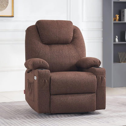 Small Power Lift Recliner Chair Sofa with Massage and Heat for Petite